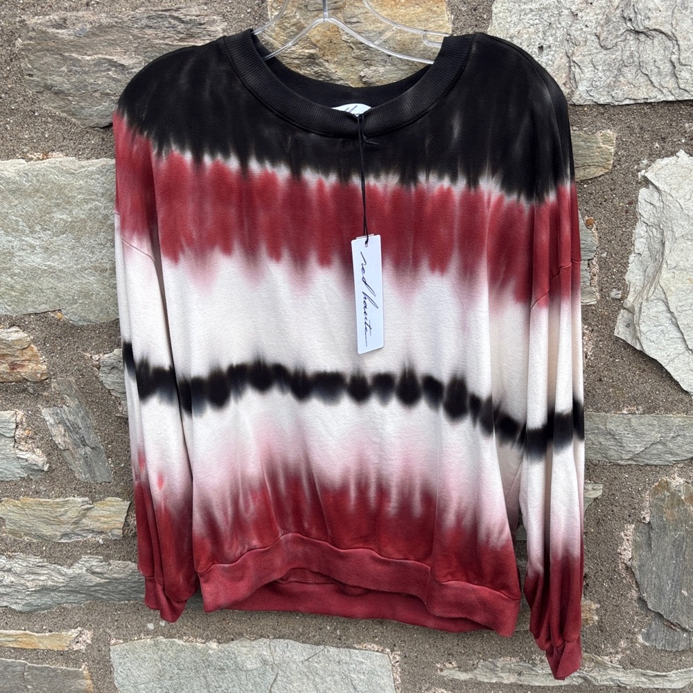 Red Haute Tie-Dye Shirt